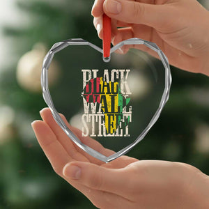 Black Wall Street Heart Crystal Glass Ornament Tulsa Oklahoma Black History Month Africa Map TS11 Print Your Wear
