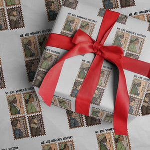 Black Women History Leaders Wrapping Paper Roll Womens History Month TS12 White Print Your Wear