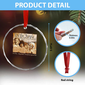 Black Women Leaders Crystal Glass Ornament Harriet Tubman Shirley Fannie Hamer Sojourner Truth Black History Month TS11 Print Your Wear