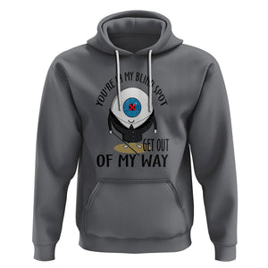 Blindness Visual Impairment Hoodie You're In My Blind Spot TS09 Charcoal Printyourwear