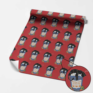 Bodega Cats of New York Wrapping Paper Roll Funny Democrat Christmas TS14 Red Print Your Wear