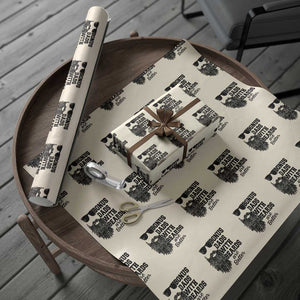 Bonus Dads With Beards Are Better Wrapping Paper Roll Retro Step Dad Fathers Day