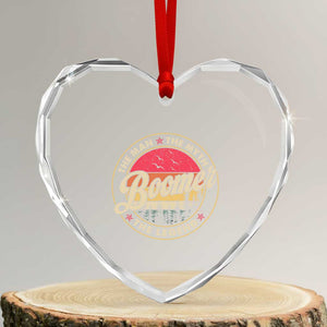 Boomers Generation Heart Crystal Glass Ornament The Man The Myth The Legend TS10 Transparent Glass 3'' Heart Print Your Wear