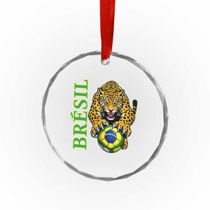 Brazil Soccer Jaguar Crystal Glass Ornament Football Supporter Gift TS12 Print Your Wear