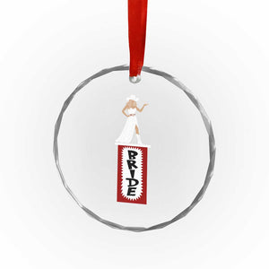 Bride Cowgirl Crystal Glass Ornament Western Rodeo Bachelorette Party Wedding TS10 Print Your Wear