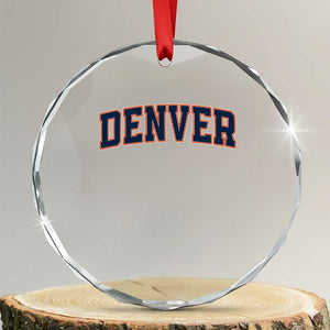 DFB Fan Crystal Glass Ornament Vintage Sports Style 80s 90s Game Day TS10 Transparent Glass 3'' Circle Print Your Wear
