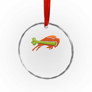 BFB Chicken Wing Crystal Glass Ornament Vintage 90s BFB Sports Fan Game Day TS10 Print Your Wear