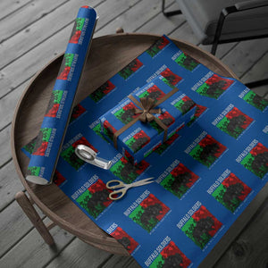 Buffalo Soldiers Wrapping Paper Roll 9th and 10th Cavalry Afro African American Heros TS10 Blue Print Your Wear
