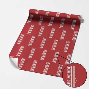 Cabo Verde Pride Vintage Jersey Cape Verdean Flag Wrapping Paper Roll