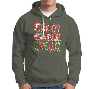 Candy Cane Crew Friend Squad Matching Christmas Hoodie TS09 Printyourwear