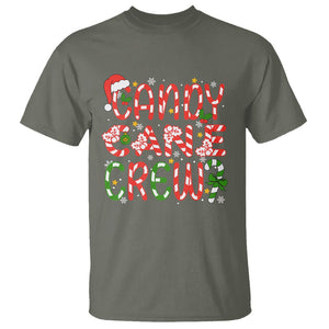 Candy Cane Crew Friend Squad Matching Christmas T Shirt TS09 Printyourwear