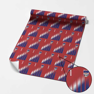 Cape Verde Flag Retro Sports Cabo Verdean Roots Wrapping Paper Roll