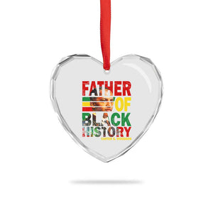 Carter G Woodson Heart Crystal Glass Ornament Father Of Black History Month TS11 Print Your Wear