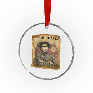 Cesar Chavez Crystal Glass Ornament Hispanic Heritage Mexican American Pride Latino TS14 Print Your Wear