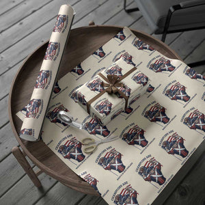 Champions Are Maye'd In New England Wrapping Paper Roll Funny Quarterback Football Fan TS12 Beige Print Your Wear