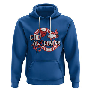 CHD Awareness Hoodie Rainbow Congenital Heart Defect Awareness Heart Disease TS02 Royal Blue Printyourwear