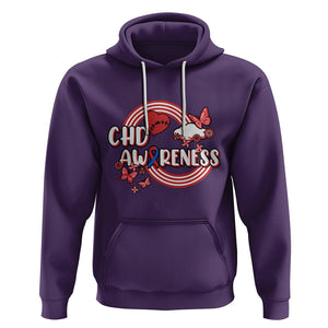 CHD Awareness Hoodie Rainbow Congenital Heart Defect Awareness Heart Disease TS02 Purple Printyourwear