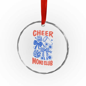 Cheer Moms Club Crystal Glass Ornament Funny Cheerleading Mom Mother’s Day Gift TS14 Print Your Wear