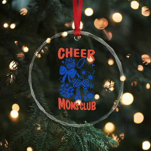 Cheer Moms Club Crystal Glass Ornament Funny Cheerleading Mom Mother’s Day Gift TS14 Print Your Wear