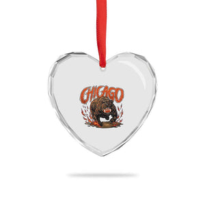 Funny CFBF Heart Crystal Glass Ornament Gift For Sports Lovers TS12 Print Your Wear
