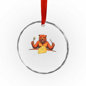 Football Rival Gift Crystal Glass Ornament Funny Br Eating CHZ TS12 Print Your Wear