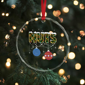 Christmas Couples Crystal Glass Ornament Chestnuts Xmas Matching Family Funny Nuts TS02 Print Your Wear