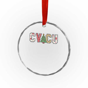 Christmas CVICU Nurse Crystal Glass Ornament Cardiovascular Intensive Care Unit Cardiac Nurse TS10 Print Your Wear