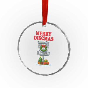 Christmas Disc Golf Crystal Glass Ornament Merry Discmas Golfers Frisbee Golfer Xmas Gift TS10 Print Your Wear