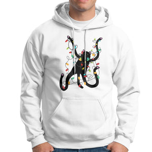 Christmas Funny Pussy-Cat Black Cat Lover Hoodie TS09 Printyourwear