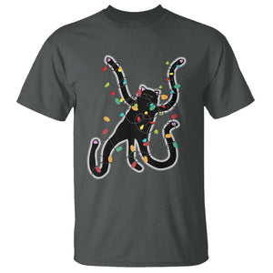 Christmas Funny Pussy-Cat Black Cat Lover T Shirt TS09 Printyourwear