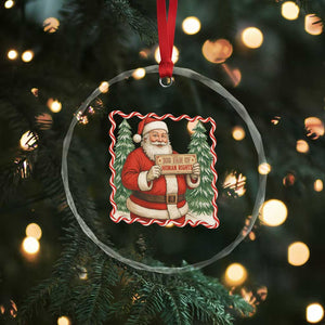 Christmas Gift For Big Fans Of Human Rights And Activism Crystal Glass Ornament TS12 Print Your Wear