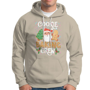 Christmas Hoodie Cookie Baking Crew Santa Xmas Tree Gingerbread TS09 Sand Printyourwear