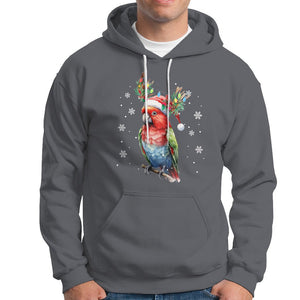 Christmas Hoodie Cute Parot Reindeer Santa Hat TS09 Printyourwear