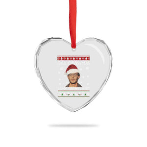 Christmas Jeffrey Dahmer Heart Crystal Glass Ornament True Crime I Gave You My Heart Christmas TS10 Print Your Wear