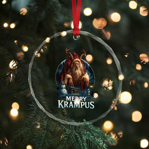 Christmas Krampus Crystal Glass Ornament Merry Krampus Pagan Yule Nordic Xmas TS11 Print Your Wear