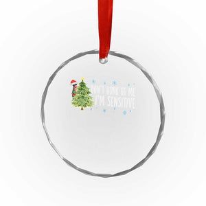 Christmas Marcus The Worm Crystal Glass Ornament Dont Honk At Me Im Sensitive Funny Brainrot Meme TS10 Print Your Wear