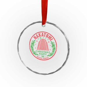 Christmas Nakatomi Plaza Crystal Glass Ornament Christmas Party 1988 Never Forget Xmas Mistletoe TS11 Print Your Wear