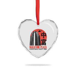 Christmas Nakatomi Plaza Heart Crystal Glass Ornament Christmas Party 1988 Vintage Japanese Style TS11 Print Your Wear