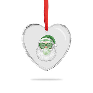 Christmas PFE Heart Crystal Glass Ornament Vintage Retro Santa Bubble Gum Game Day TS10 Print Your Wear