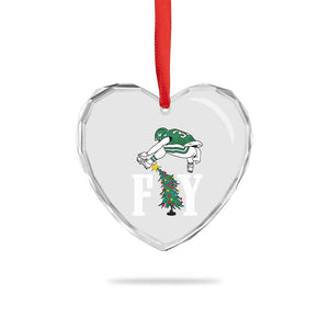 Christmas Philly Lover Heart Crystal Glass Ornament Barkley Backwards Hurdle Xmas Tree TS10 Print Your Wear