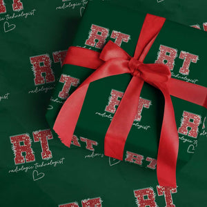 Christmas Radiology Wrapping Paper Roll RT Xray Rad Tech Gift TS10 Green Print Your Wear