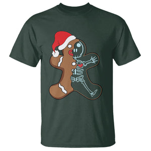 Christmas T Shirt Gingerbread Skeleton X-Ray Tech Nurse TS09 Printyourwear