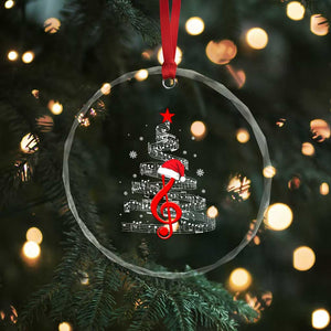 Christmas Tree Music Crystal Glass Ornament Musician Music Lover Gift TS10 Print Your Wear