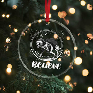 Chupacabra Crystal Glass Ornament Funny Believe Christmas Cryptid Gift TS12 Print Your Wear