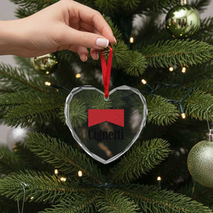 Cignetti Retro Red Box Heart Crystal Glass Ornament Indiana Game Day Sports Fan TS02 Print Your Wear