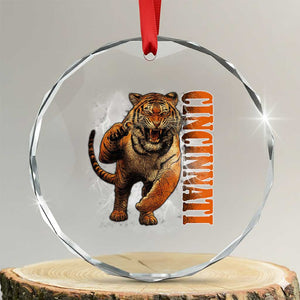 BFT Game Day Crystal Glass Ornament Bootleg Vintage TS10 Transparent Glass 3'' Circle Print Your Wear