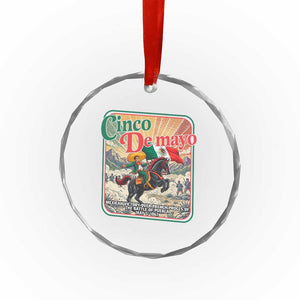 Cinco de Mayo Battle of Puebla Crystal Glass Ornament Mexican Victory History 1862 TS14 Print Your Wear
