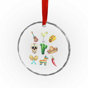 Cinco De Mayo Crystal Glass Ornament Mexican Fiesta Party Celebration TS12 Print Your Wear