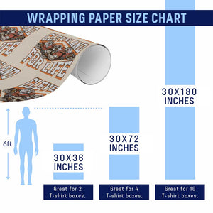 Cleveland For Life Wrapping Paper Roll CFBB Fan Gift TS12 Print Your Wear