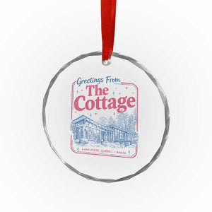 Coming To The Cottage Crystal Glass Ornament LGBT Romance Hockey Fan TS10 Print Your Wear